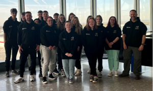 Bridgwater & Taunton College T- level students and staff at Heathrow Airport