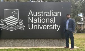 Devendra Raj Singh at the Australian National University